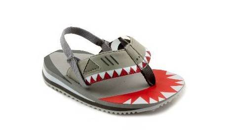 Buy Cobian THE SHARKY Toddler Sandals in Grey