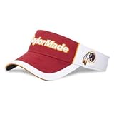 Taylormade NFL Washington Redskins Visor, Maroon/White