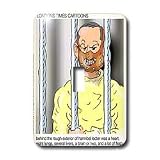 Londons Times New Release Funny Cartoons - The Goodness Of Hannibel Lecter - Light Switch Covers - single toggle switch