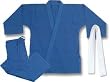 14 oz Super-Heavyweight Traditional Judo/Jiu-Jitsu Uniform Blue