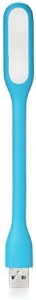 Swellder Mini USB LED Light Adjust Angle Portable Flexible Led Lamp with usb for powerbank PC Laptop Notebook Computer keyboard outdoor Energy Saving Gift Night Book Reading Lamp (Blue)