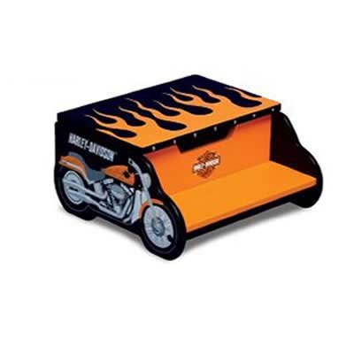 Childrens Toyshop  Toys : KidKraft Harley Davidson Softail Step n' Store