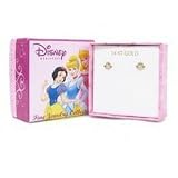 14K Gold Walt Disney Childrens Tri-Tone Heart Shaped Tiara