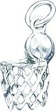 Sterling Silver Basketball & Hoop Charm