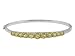 STERLING SILVER 5.44CTW CITRINE BANGLE BRACELET