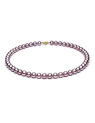 7-7,5mm Lavender Freshwater Pearl Necklace