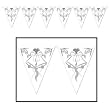 Wedding Bells All-Weather 12-Foot Pennant Banner
