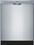 Bosch 24" 300 Series Stainless Steel Undercounter Dishwasher