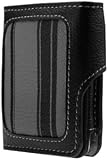 XtremeMac Verona Flip Case for iPod nano 3G (Black with Gray Stripes)