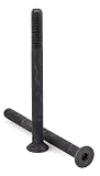 Alloy Steel Flat Hd Socket Cap Screw M8 Black, 1.25mm Pitch, DIN7991