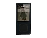 PCMICROSTORE Brand (2nd Generation) Microsoft Zune 4GB 8GB Premium Silicone Skin Case with 14" Adjustable Sports Armband - 6 Color Choices - (Blacks)