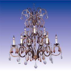 Maxim Lighting 8786EG - Baron 9 Light Chandelier - 8786EG by Maxim Lighting