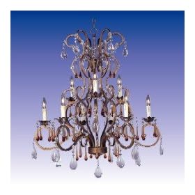 Maxim Lighting 8786EG - Baron 9 Light Chandelier - 8786EG