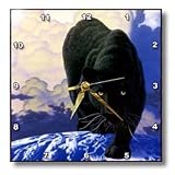 Wild animals - Black Panther - Wall Clocks