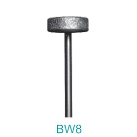 Buy BW8 - 80 Grit Diamond Bur - 3 32 Shank (Made In USA) - 4.5mm x 13mm Wheel by Lasco now!