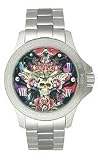 Christian Audigier Eternity Collection Skulls And Roses Dial Unisex watch #ETE107