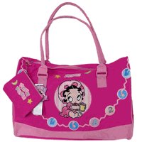 Betty Boop Travel Bag with Cosmetic Bag