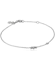 Shy by Sydney Evan Crown Diamond Bezel Bracelet, 6.75"