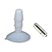 Doc Johnson Vac-U-Lock Suction Cup Plug Clear Frost Adult Sex Toy Kit