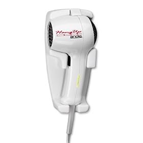 Click here to buy Andis 30925 Hangup 1600W Wall Mount Hair Dryer with Night Light by Andis.