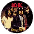 AC/DC - Highway To Hell - Button / Pin