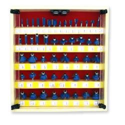 50 Pc Neiko Tungsten Router Bit 1/4in. Set