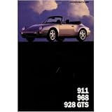 1994 PORSCHE 911 968 929 GTS Sales Folder Piece by Porsche