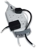 Belkin 6-Way Surgemaster Surge and Telephone Protection 4 Metre Cable F9S620UK4M
