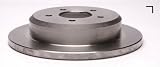 Aimco Global 10154027 Economy Rear Disc Brake Rotor Only - DIH (Drum In Hat) Parking Brake