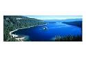Emerald Bay, Lake Tahoe, California Landscapes Photographic Poster Print by Walter Bibikow, 24x18