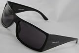 Giorgio Armani Sunglasses 52/S, Glossy Black Frame/ Grey Lenses