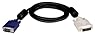 Tripp Lite DVI to VGA Monitor Cable, High Resolution cable with RGB Coax (DVI-A M to HD15 M) 6-ft.(P556-006)