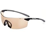 Sport Score Sunglasses with Shiny Black Frames and Modulator Amber Lens from Bolle by Bolle