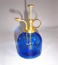 Glass Mist Sprayers - The Vintage Way to Water - Cobalt Blue Design
