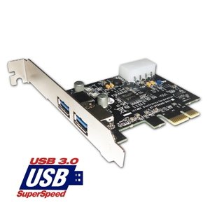 Diablotek EN4322A 2-Ports USB 3.0 PCI-Express Host Controller Card - Retail