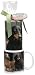 dachshund9 - Doxen on Porch Mug and Mouse Pad Gift