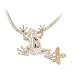Mt. Rushmore Black Hills Gold� Sterling Silver Frog Slider Necklace Image