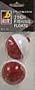 South Bend Push Button Float (Red and White, 2-Inch)