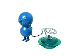 A di Alessi Mr.Suicide Bathtub Plug Blue