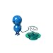 A di Alessi Mr.Suicide Bathtub Plug, Blue, (AMGI02 AZ)