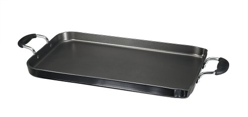 T-fal Double Burner Griddle, Enamel Black
