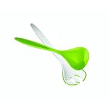 Guzzini Salatbesteck Zweifarbig Vintage Gruen-FRA