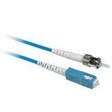 Cables to Go - Patch cable - ST single mode (M) - SC single mode (M) - 6.6 ft - fiber optic - 9 / 125 micron - blue