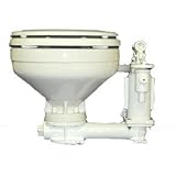 New-RARITAN STANDARD ELECTRIC TOILET WHITE MARINE SIZE BOWL - 33881