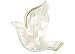 Jewelry : Liz Claiborne White Shell Dove Pin WHITE