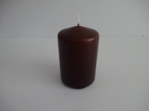 Brown Pillar Candles 3" X 4" (2 Pack) Vot-316