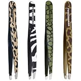 Tweezerman Animal Print Slant Tweezers