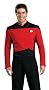 Uniform rot mit Rangabzeichen Deep Space Nine Gr. L