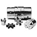 Boston Gear FC159/16 Shaft Coupling Half, FC15 Coupling Size, 0.563 inches Bore, 1-1/32 Thru Bore Length, 1.250 inches Hub Diameter, 6 Max HP at 1750 RPM, 250 Max Torque (LB-IN), Steel