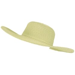 San Deigo UV SUN BEACH BRAID HAT FLOPPY 5" BRIM OLIVE